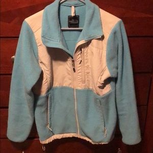 Light Blue North Face Jacket